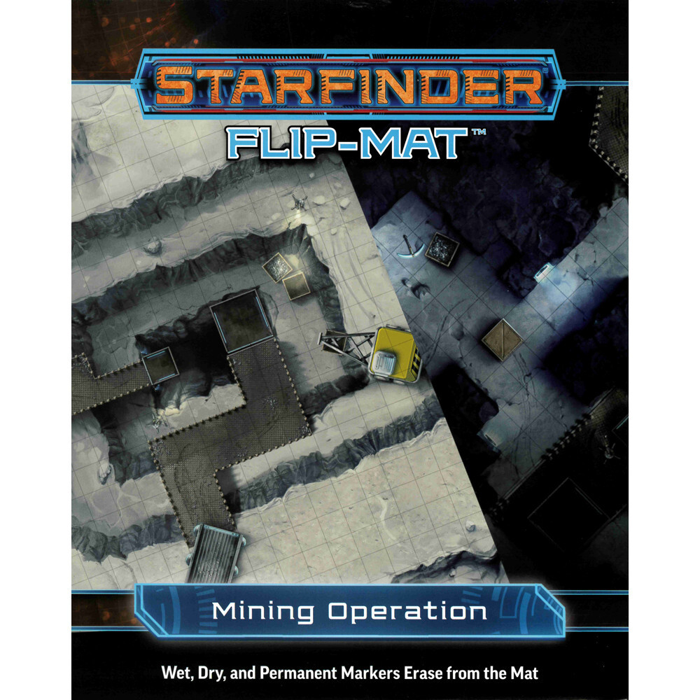 

Ролевая игра Paizo Publishing Starfinder RPG: Flip-Mat - Mining Operation