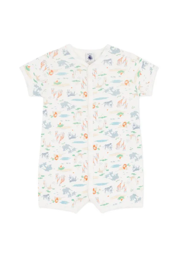 Пижама унисекс Petit Bateau, Marshmallow/Multico