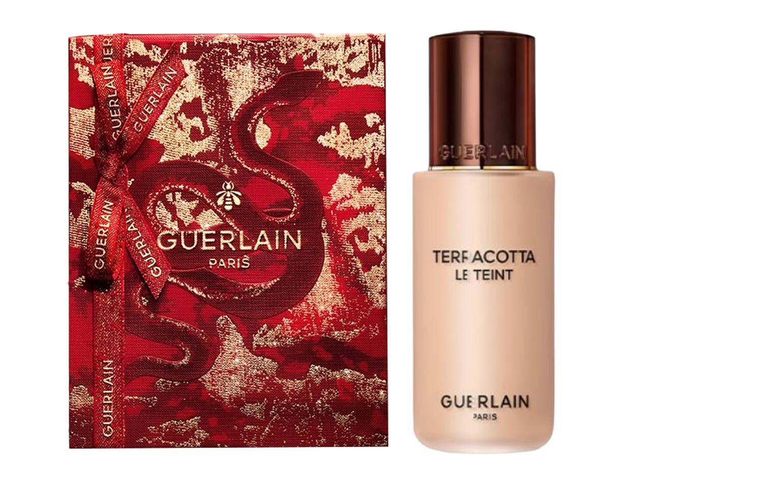 

JIAOLAN новогодний лимитированный Tieluoke тональный крем долговременный стойкий безупречно увлажняющий осветляющий тон кожи 35мл GUERLAIN