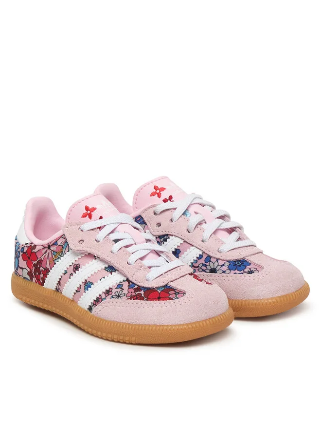 Adidas Кроссовки Liberty London Samba OG Comfort Closure Elastic Lace JQ2006 розовые — фото 2