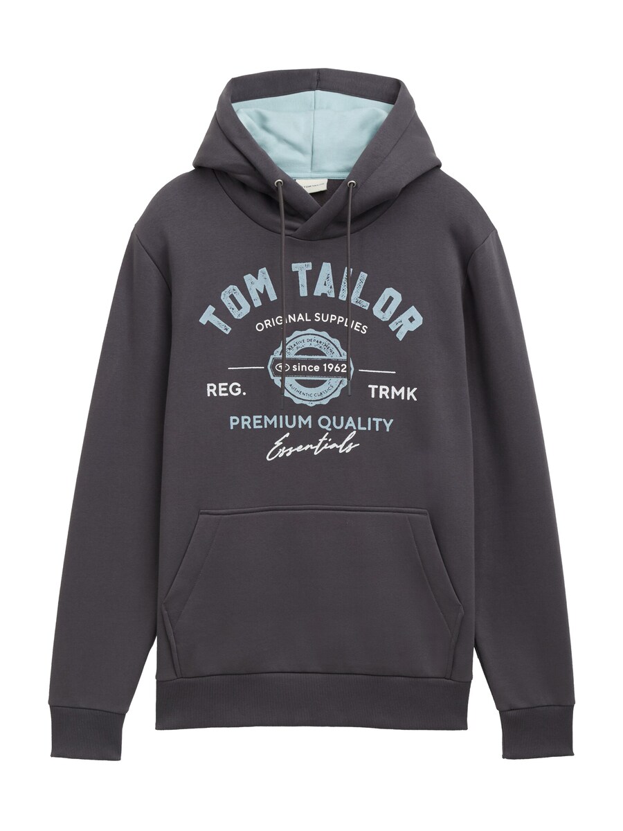 

Толстовка с капюшоном TOM TAILOR Sweatshirt, темно-серый