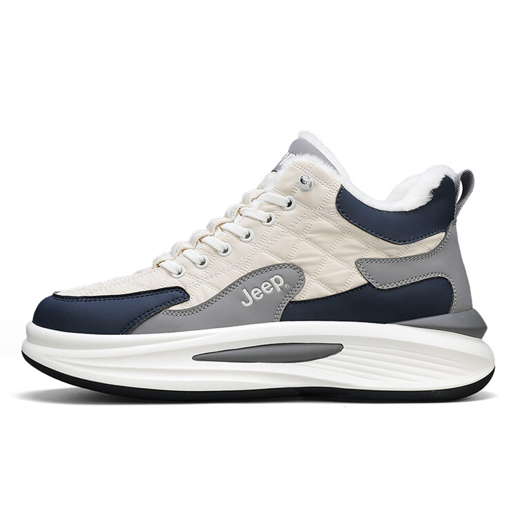 

Кроссовки Jeep Lifestyle Shoes Men Low-top Beige, бежевый/синий