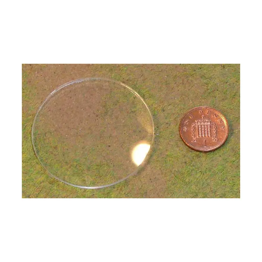 

Круглое основание – 4,5 дюйма (3), Terra-Base Clear Acrylic Miniature Bases (Sally 4th)
