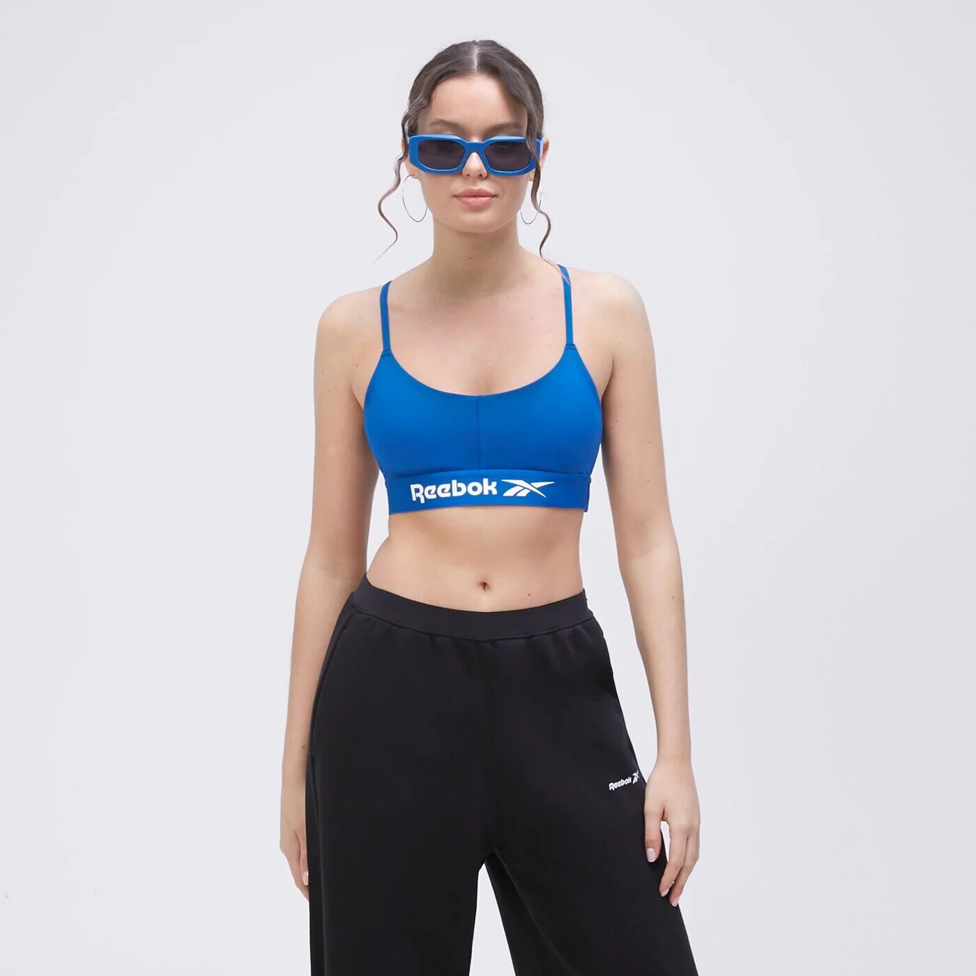 

Бюстгальтер Reebok для тренировки, синий
