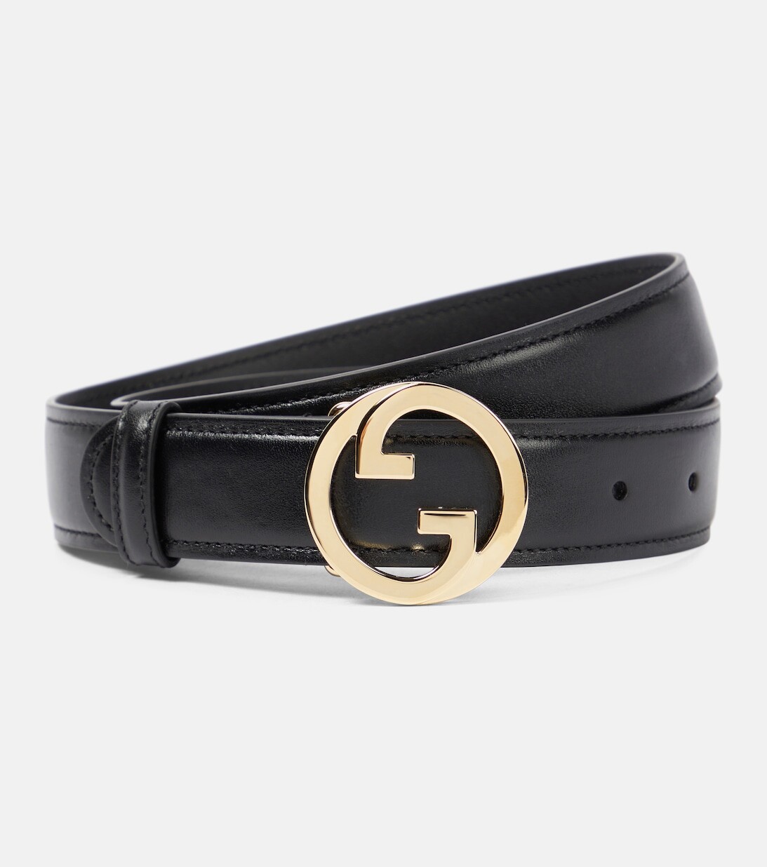 

Ремень с логотипом GG Gucci, черный