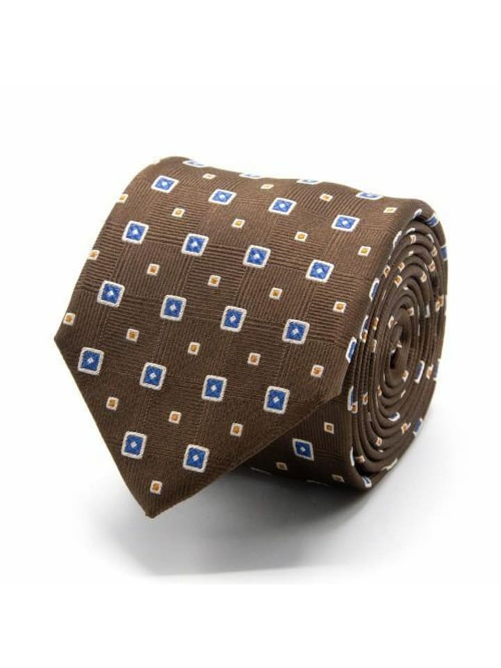 

BGents Мужской галстук темно-коричневого цвета