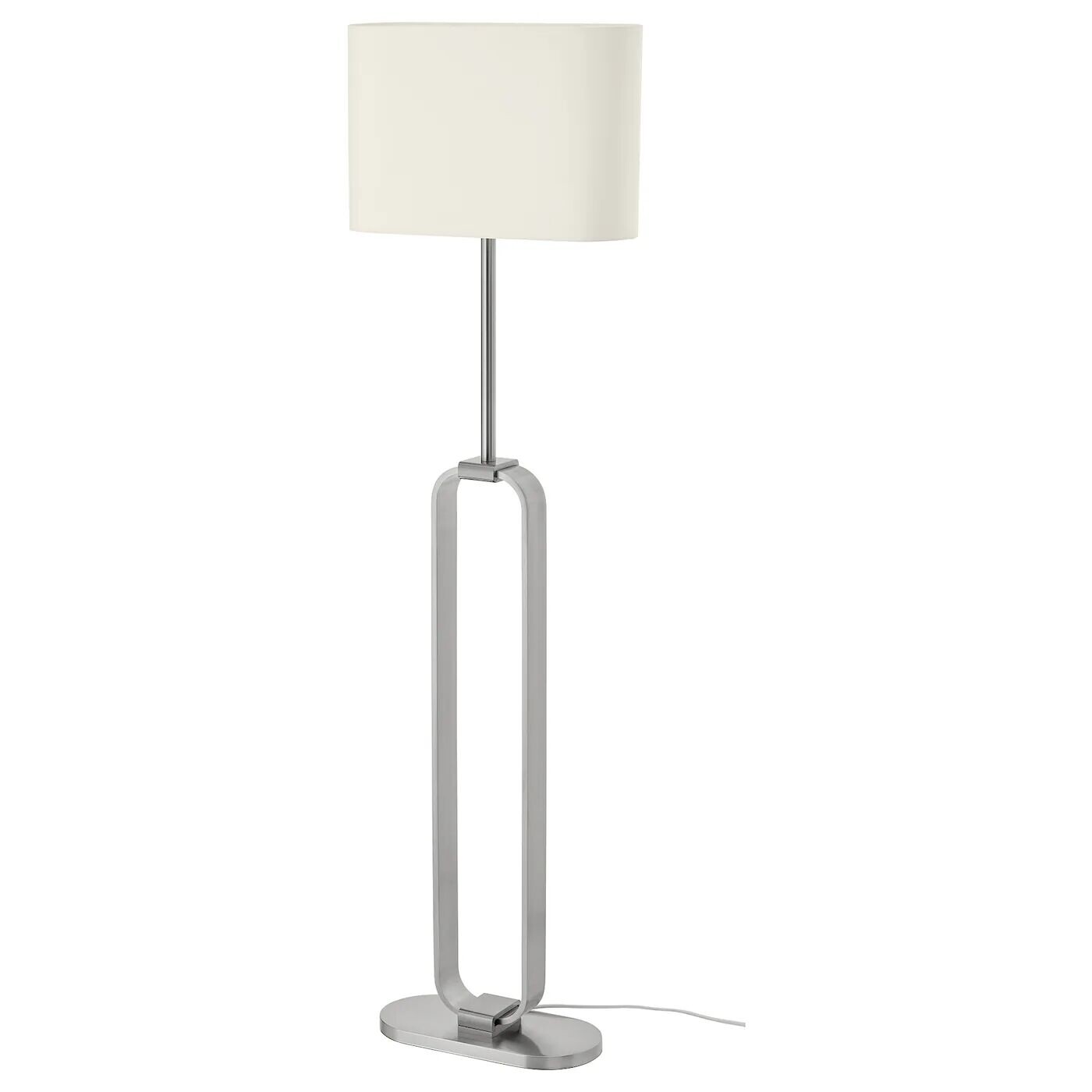 

Торшер, никелированный/белый, 150 см, UPPVIND IKEA
