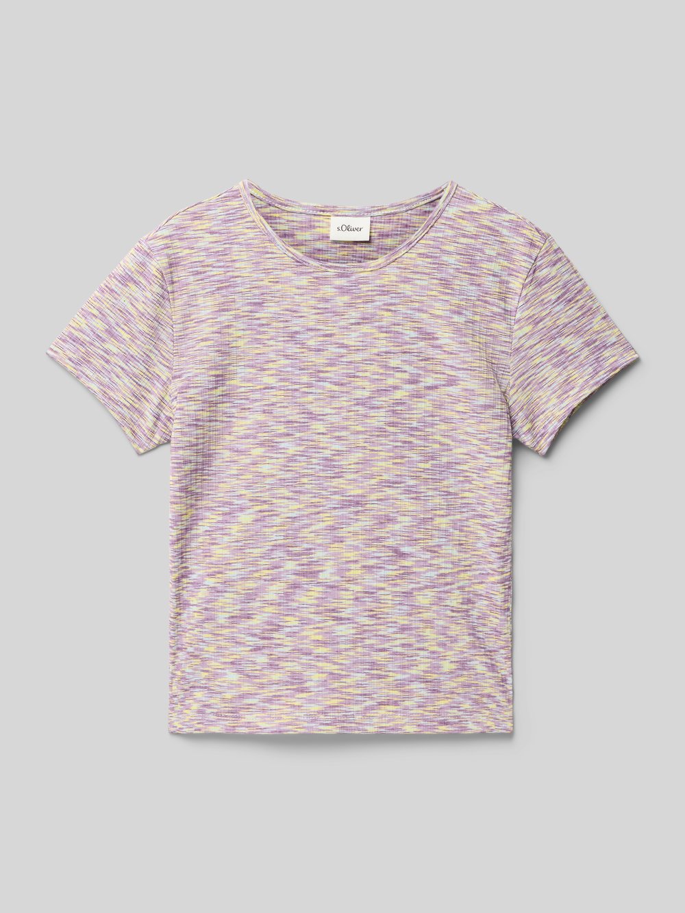

Укороченная футболка с круглым вырезом s.Oliver RED LABEL, кремовый