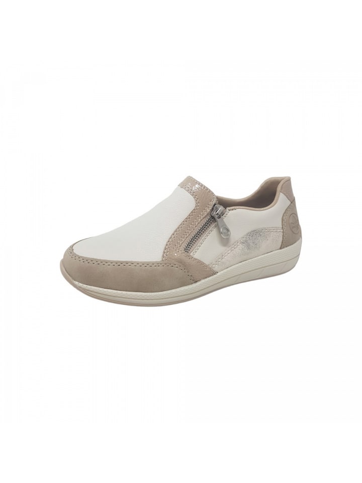 Тапочки rieker Halbschuh lose Einlagen, белый