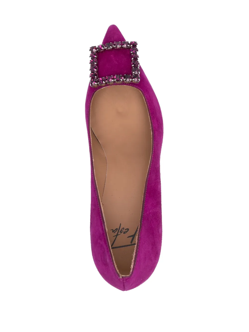 Туфли Lilly 80 с заостренным носком Roberto Festa, фиолетовый — фото 4