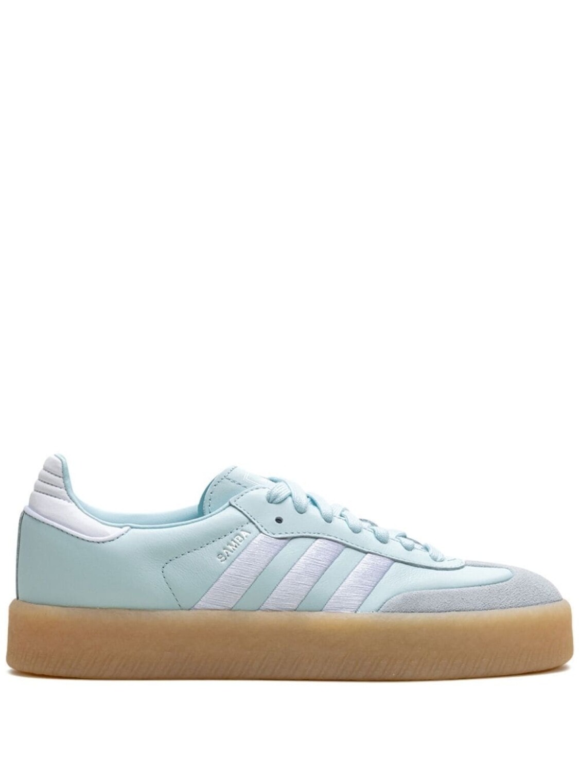 Кроссовки Sambae Almost Blue/Silver/Metallic/Gum Adidas, синий