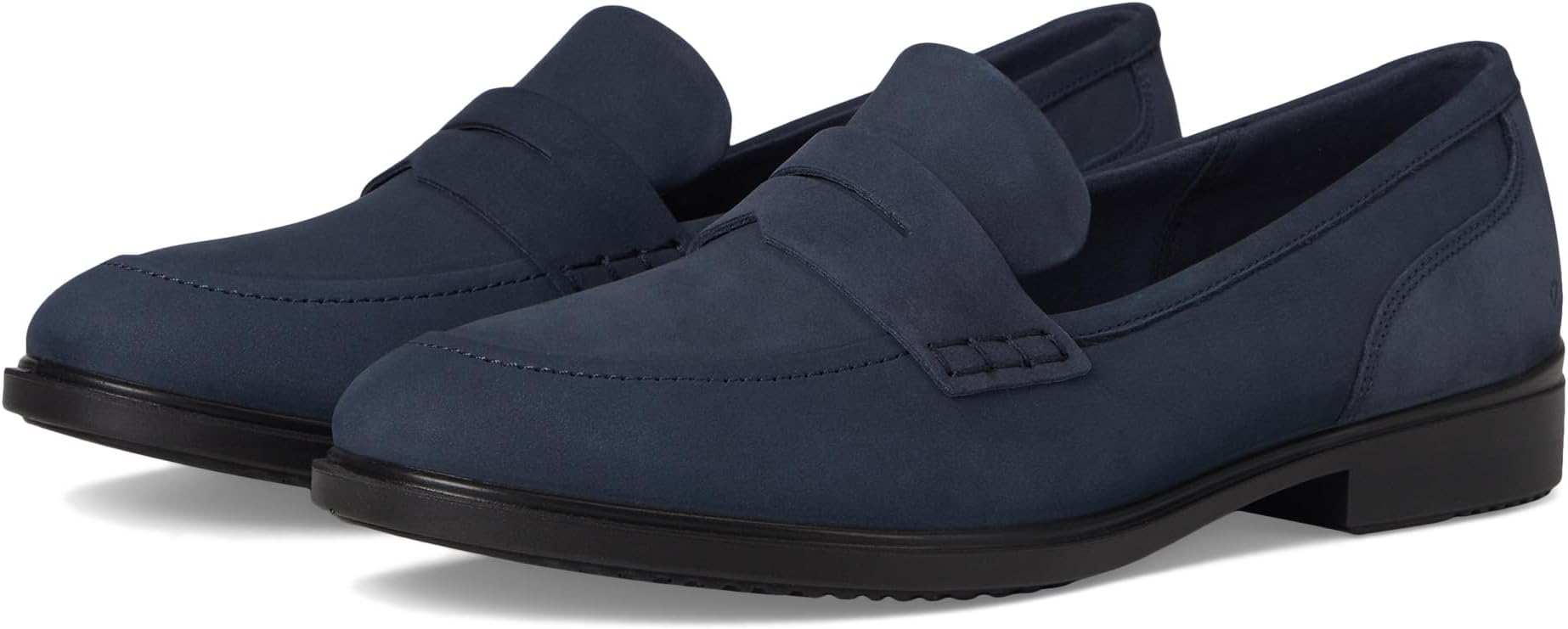 Лоферы ECCO Dress Classic 15 Penny Loafer, цвет Marine Nubuck