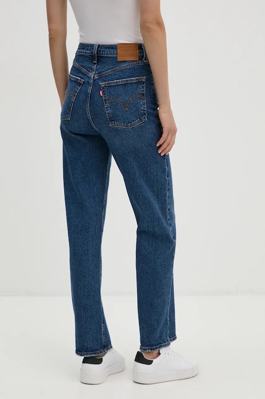Джинсы Ribcage прямые укороченные Levi'S, темно-синий — фото 3