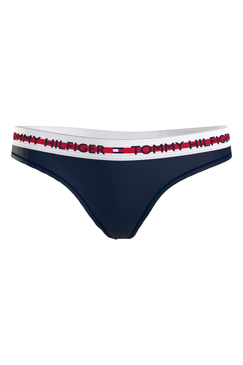 

Женские трусики-слипы Tommy Hilfiger из хлопка и модала, синие