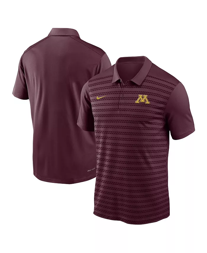

Мужская поло для тренеров Minnesota Golden Gophers 2024 Sideline Victory в бордовом цвете Nike