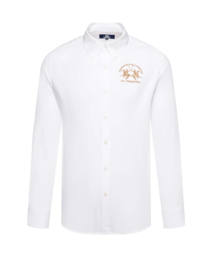 

Повседневная рубашка La Martina, белый