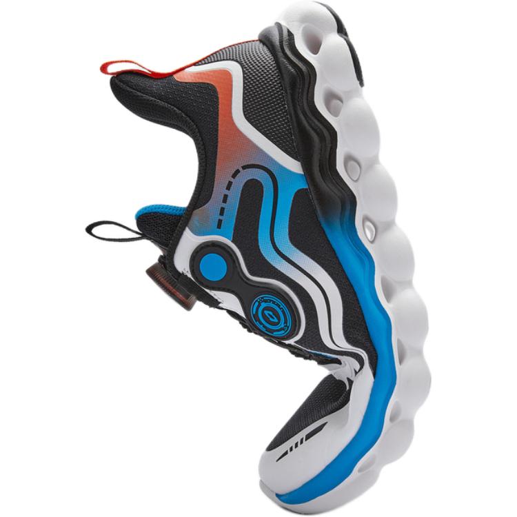 BALABALA Slip Resistant And Breathable Low top Kids' Running Shoes Black White Teenagers — фото 4