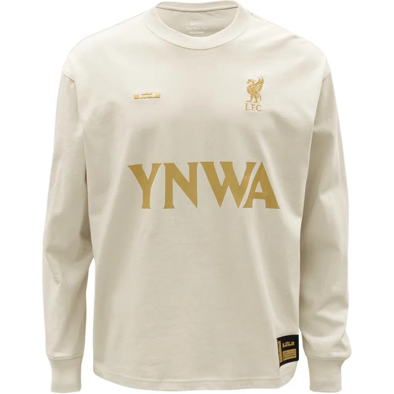 Nike Футболка Liverpool FC мужская светло-розовое дерево