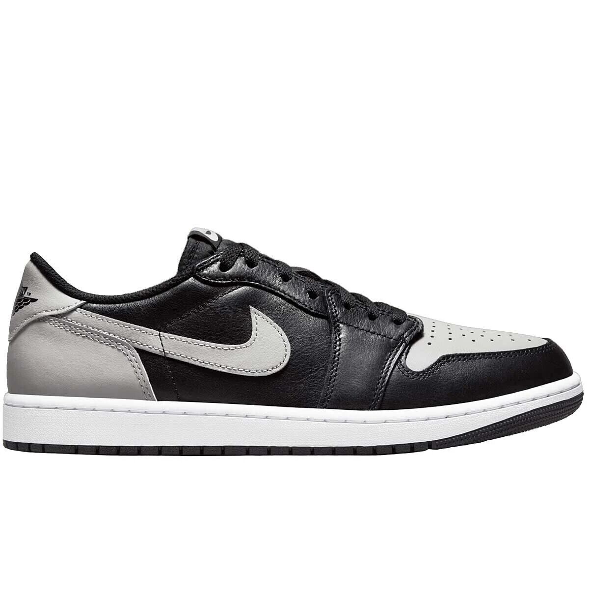 

Кроссовки Air Jordan 1 Retro Low OG Shadow, цвет Black/Med Grey-White, Белый, Кроссовки Air Jordan 1 Retro Low OG Shadow, цвет Black/Med Grey-White