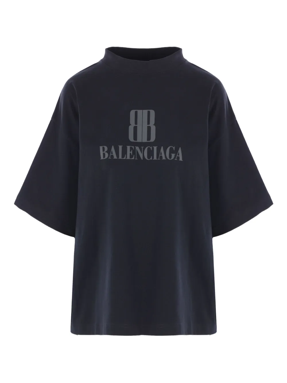 

Футболка с логотипом BALENCIAGA, черный