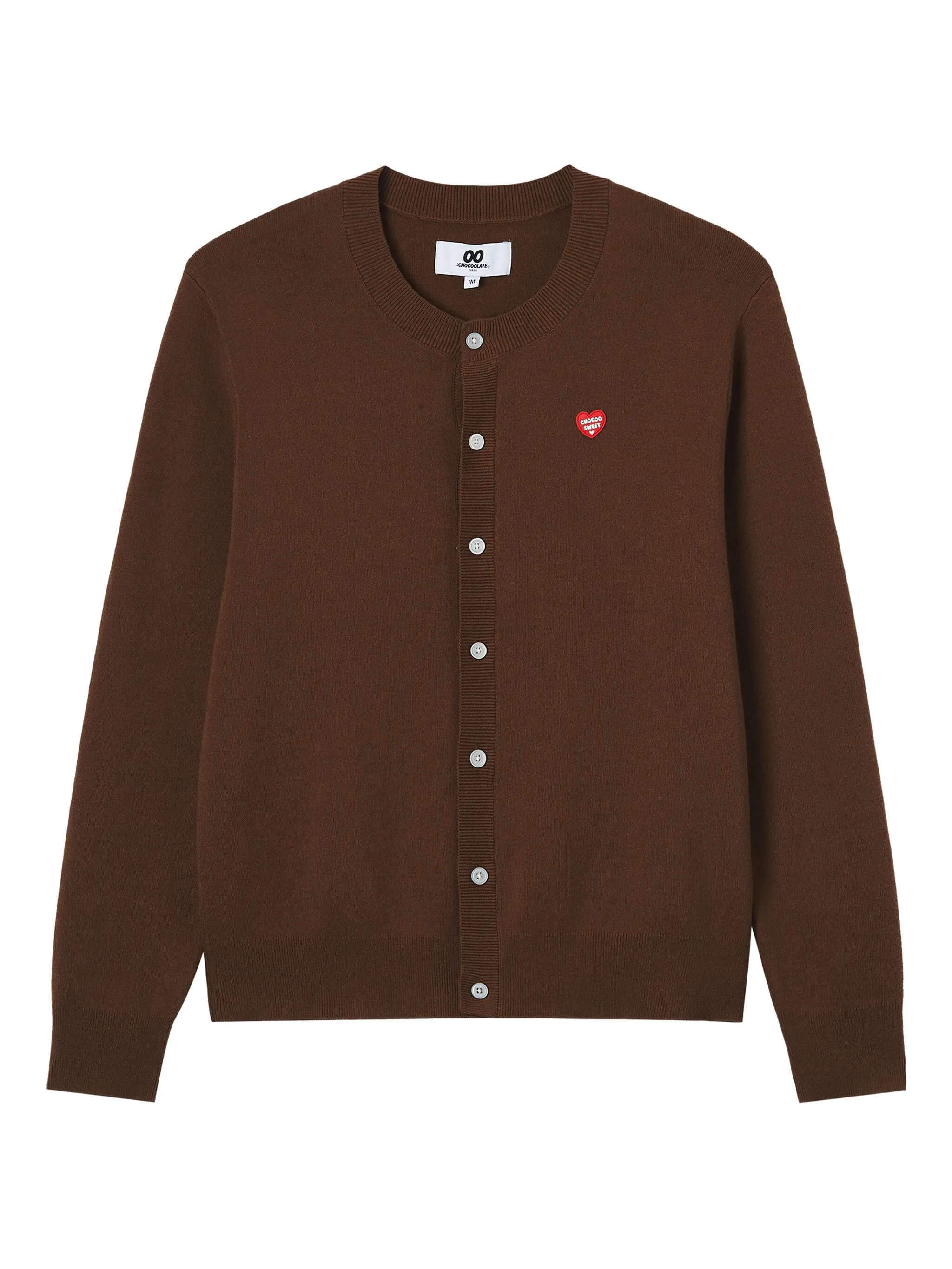 

Кардиган с вышивкой Chocoolate, коричневый