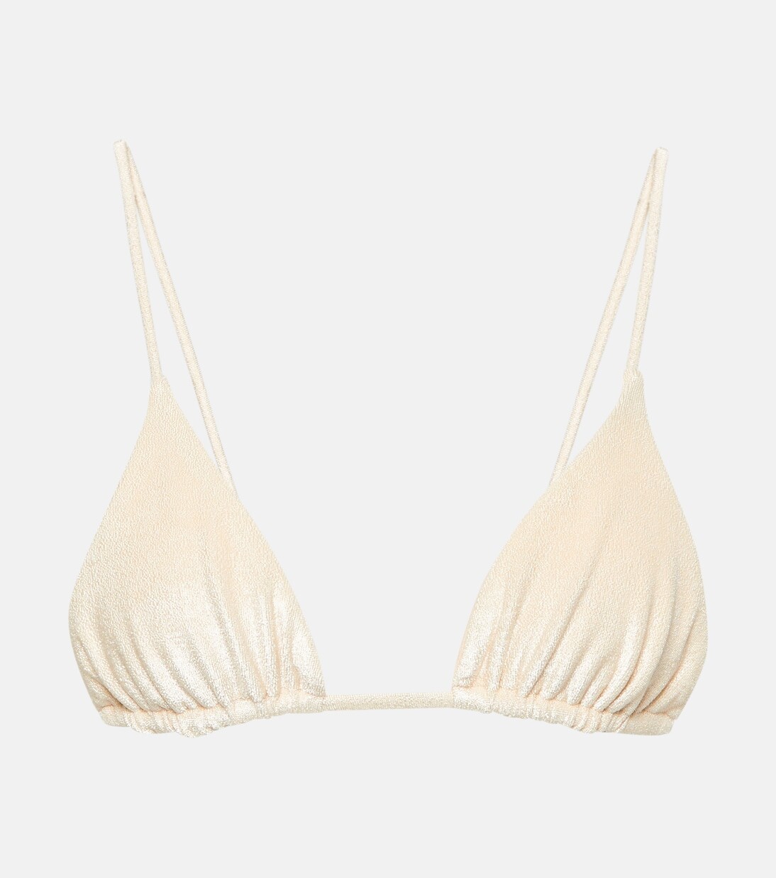 

Через верх бикини Jade Swim, белый