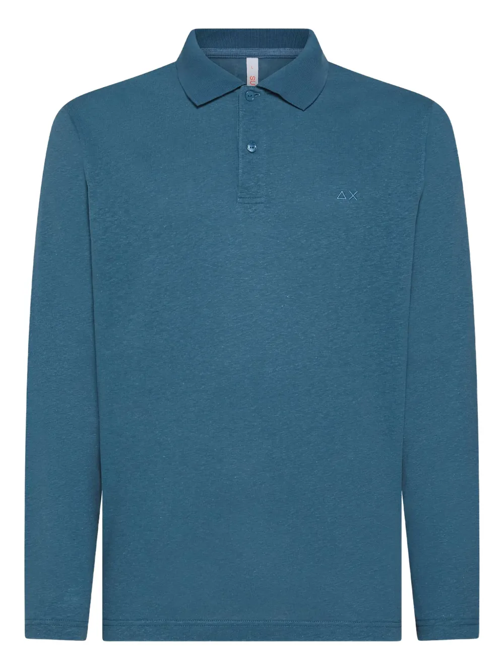 

Поло с длинными рукавами Sun67, синий