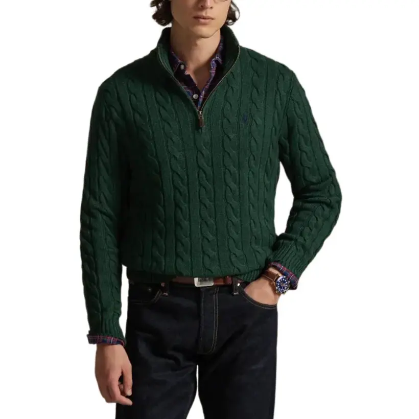 Мужская трикотажная одежда Polo Ralph Lauren, зеленый — фото 3