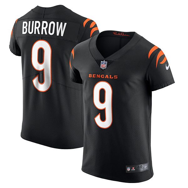 

Мужская футболка Joe Burrow Cincinnati Bengals Vapor Elite черная Nike