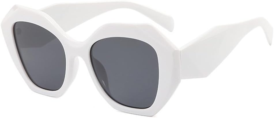 

Модные солнцезащитные очки Polygon для женщин, роскошные, стильные, с градиентным переходом цвета, сексуальные, классические черные, с защитой от УФ-излучения UV400 TVTBBVV, White