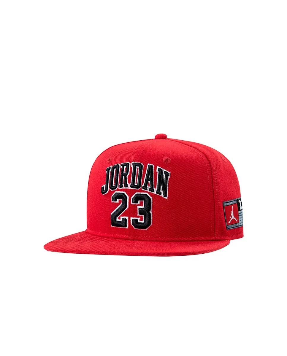 

Кепка с плоским козырьком из джерси унисекс Jordan, красный