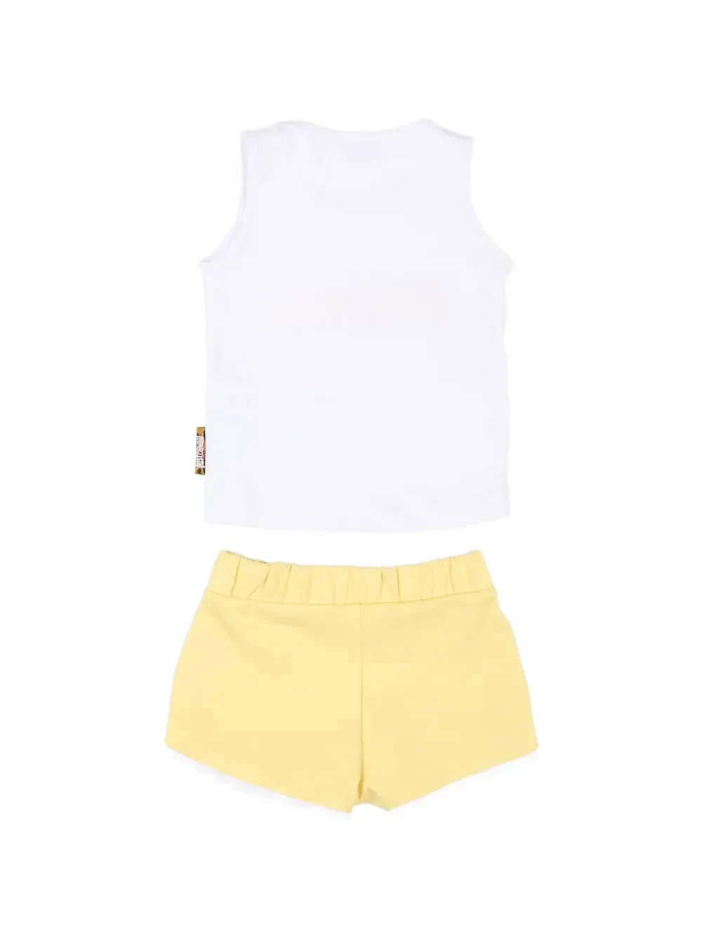 Комплект из футболки и шорт с логотипом Just Cavalli Kids, белый — фото 2