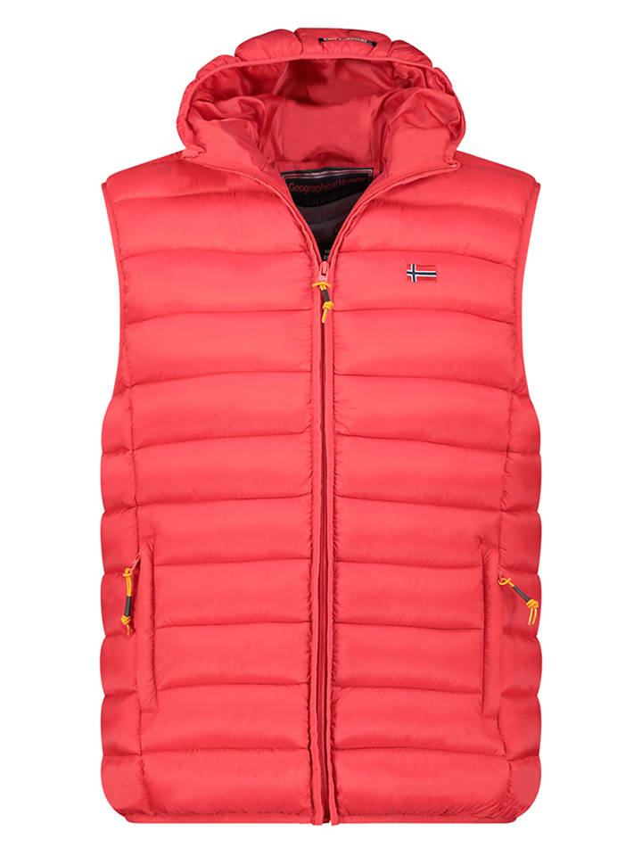 

Geographical Norway Стеганый жилет «Вамиголор» красного цвета