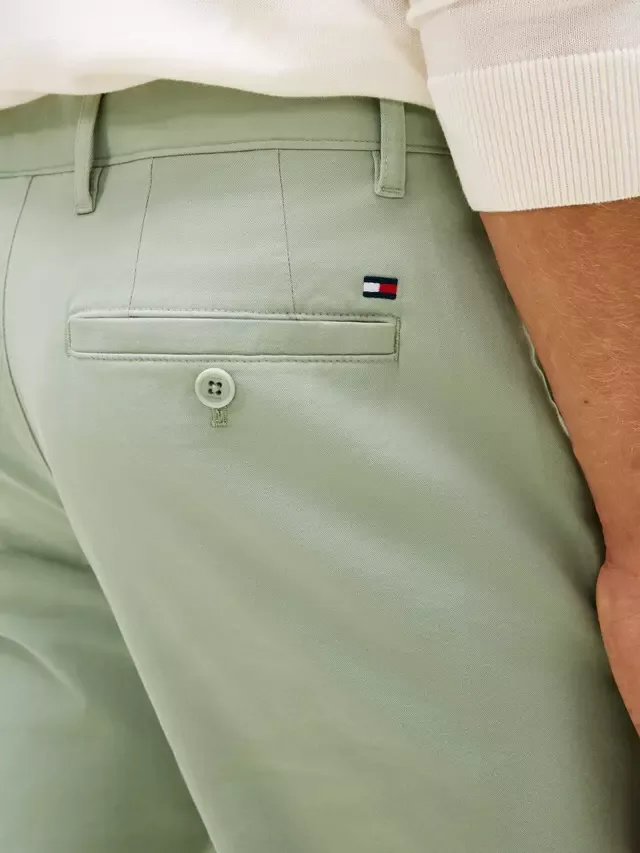 Чиносы прямого кроя Denton Cotton Rich Tommy Hilfiger, Green — фото 4