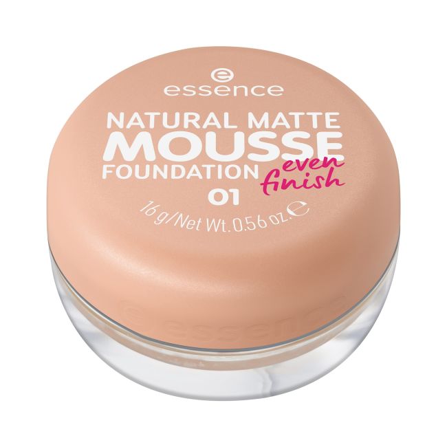 

Натуральная матовая муссовая основа Essence, цвет 01, 16 гр