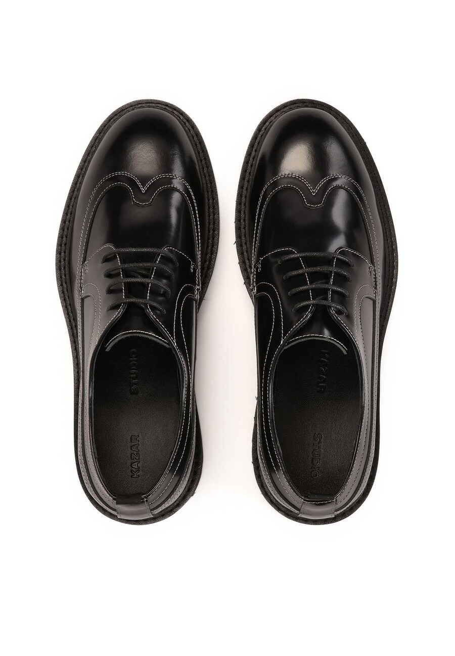 Повседневные туфли на шнурках Kazar Studio Lace-Up Shoes, черный — фото 4