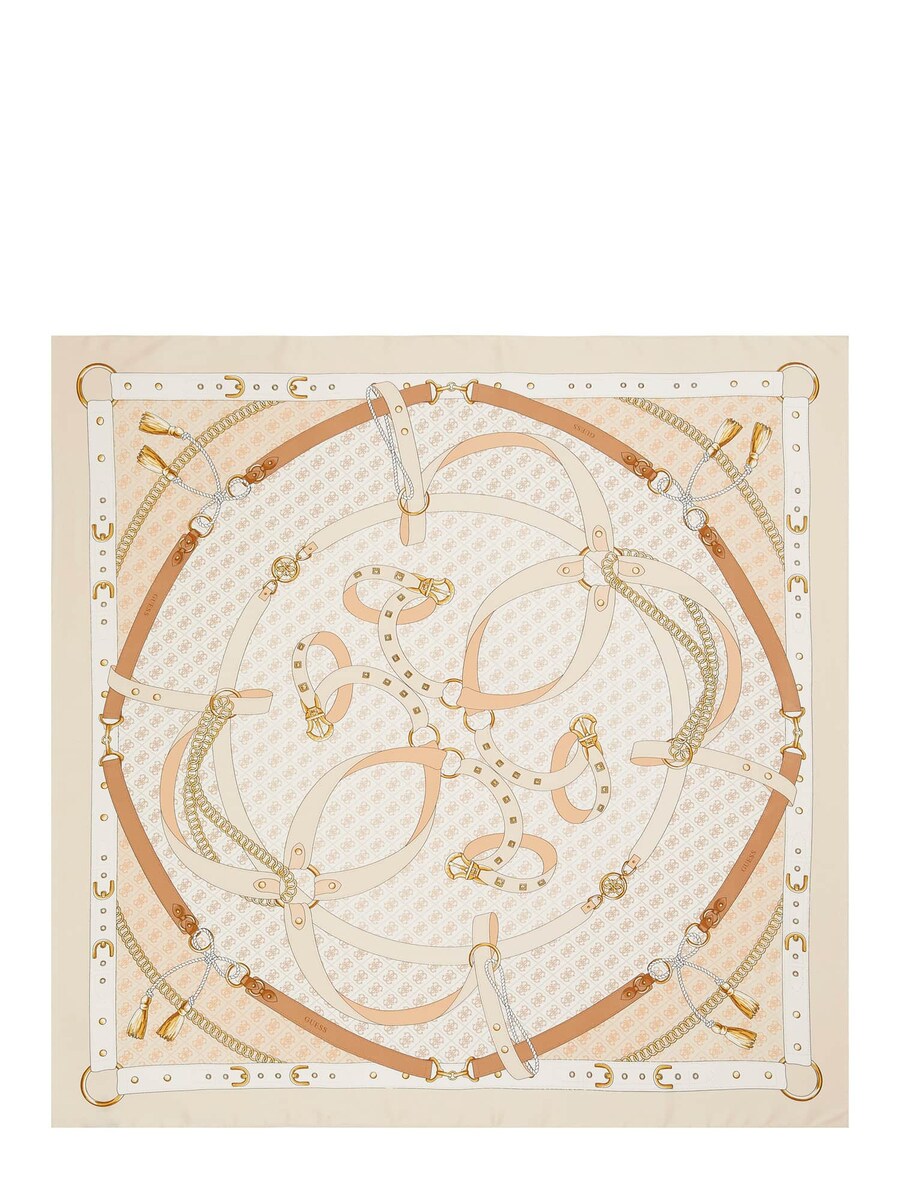 

Платок GUESS Kufiya, цвет Beige/Nude