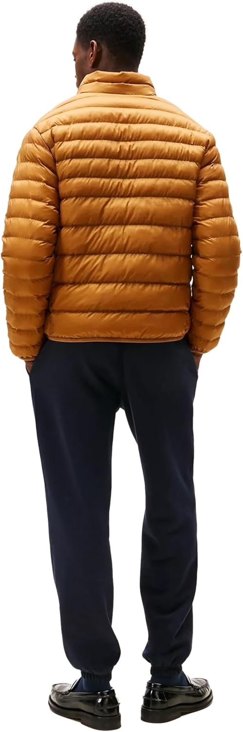 Мужская утепленная пуховая куртка TOMMY HILFIGER с возможностью упаковки, Country Brown — фото 4