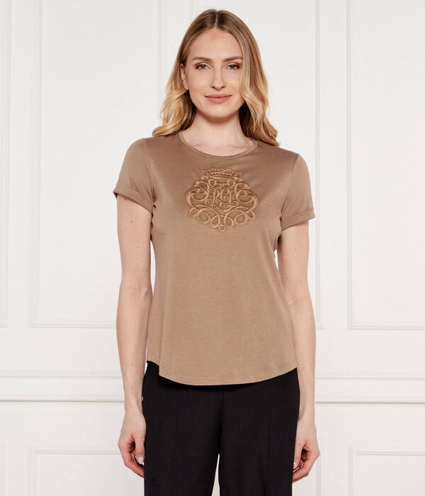 

Футболка Пима Relaxed fit Lauren Ralph Lauren, желтый