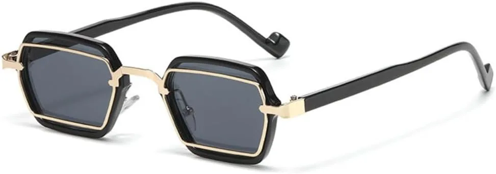 

Солнцезащитные очки с защитой UV400 | Маленькая оправа, линзы конфетного цвета | Для женщин и мужчин, для занятий спортом на открытом воздухе и вождения DSVIGF, C12