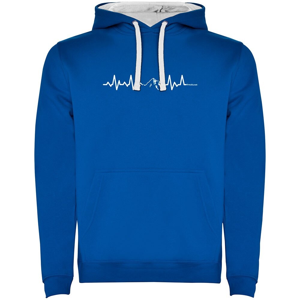 

Худи Kruskis Mountain Heartbeat Two-Colour, синий