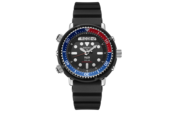 

SEIKO Часы Prospex Padi Solar Driver SNJ027, Black Dial