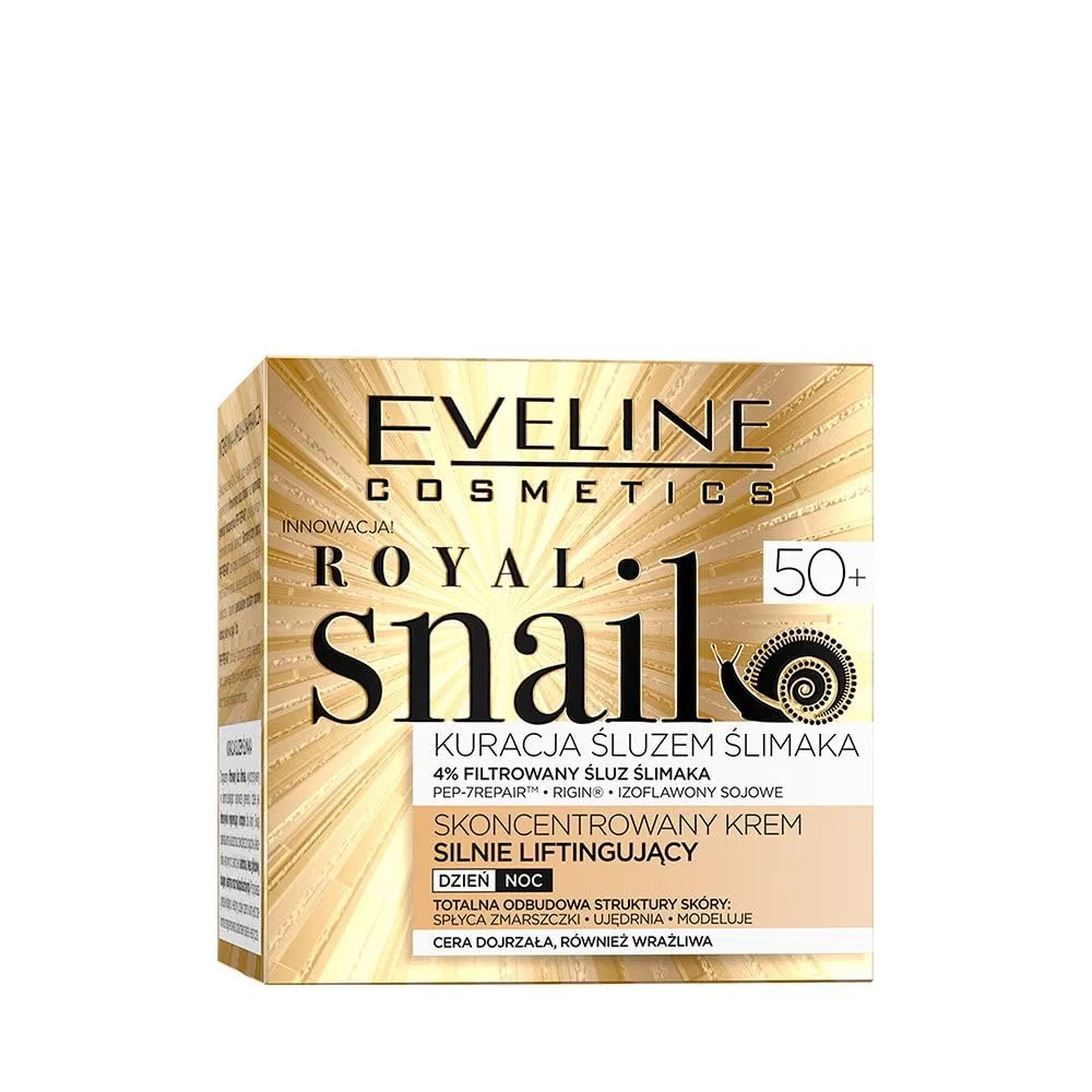 Крем для лица Eveline Cosmetics — Интенсивный лифтинг- Royal Snail +