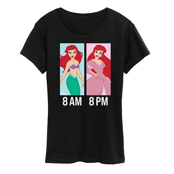 

Футболка с принтом Princess Ariel для женщин Disney, Black, Черный, Футболка с принтом Princess Ariel для женщин Disney, Black
