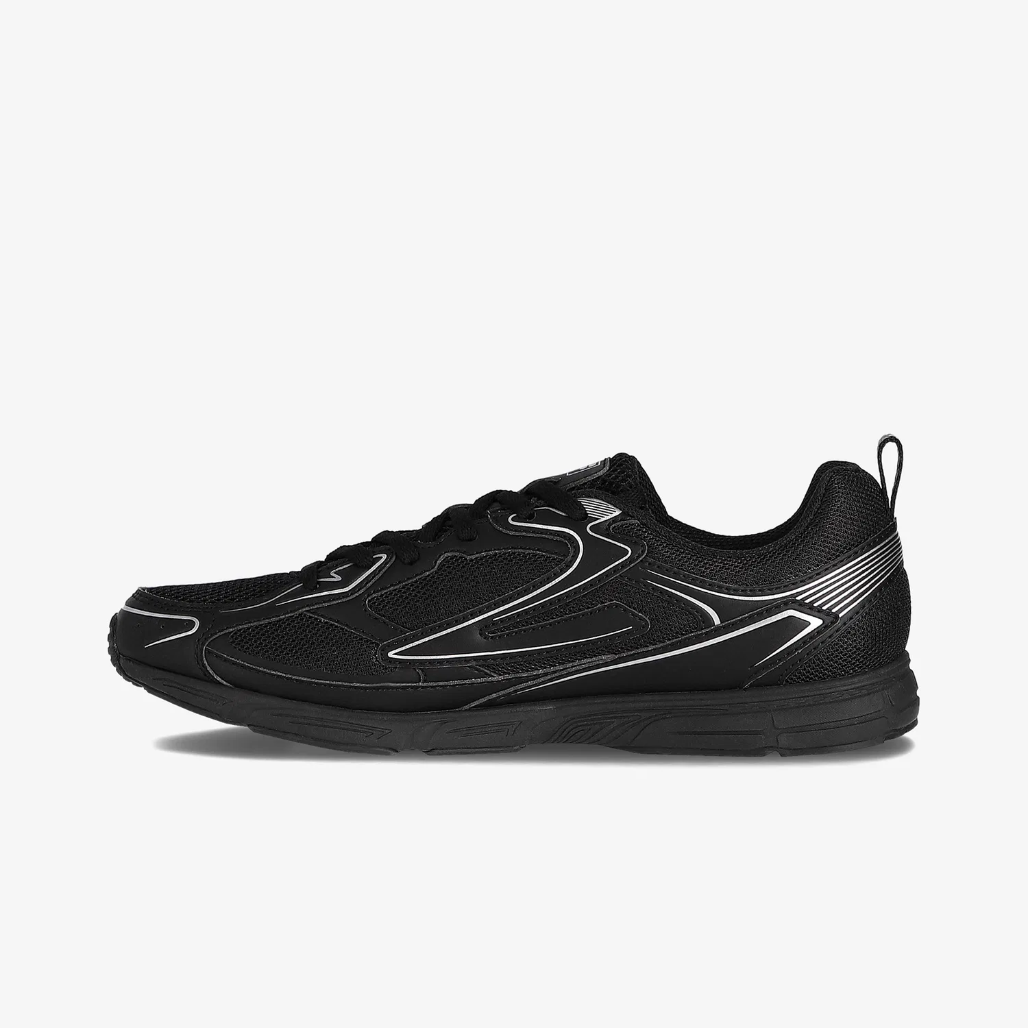 Мужские беговые кроссовки Interrun Slick чёрные от Fila — фото 2