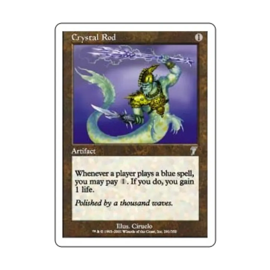 

CCG Хрустальный жезл (U), MTG - 7th Edition