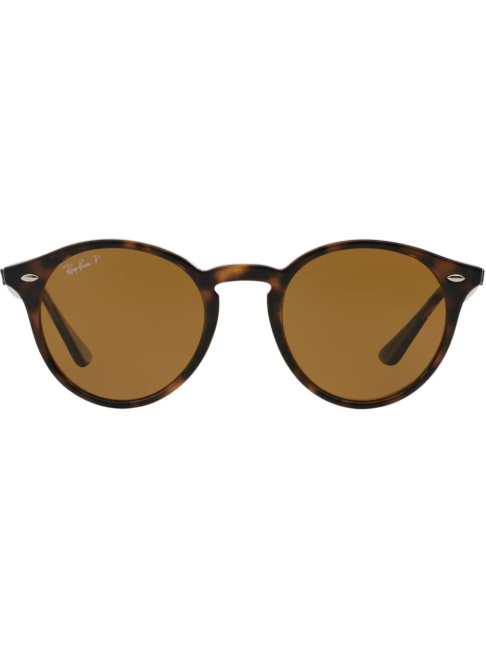 

Солнцезащитные очки в круглой оправе Ray-Ban, коричневый