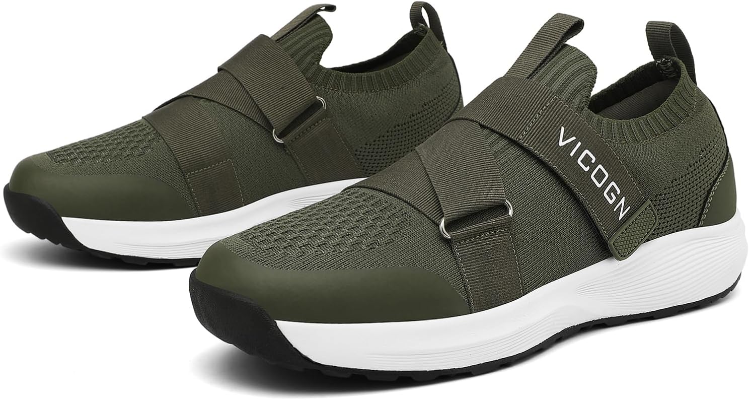 

Мужские и женские обувь для велоспорта в помещении, совместимая с системой SPD, велосипедная обувь для улицы с включенными шипами SPD Vicogn, зеленый