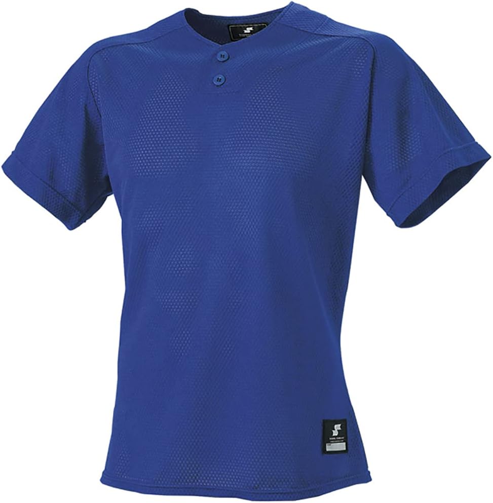 

Футболка SSK BW1660 с двумя пуговицами для предматчевой подготовки (однотонная), синий