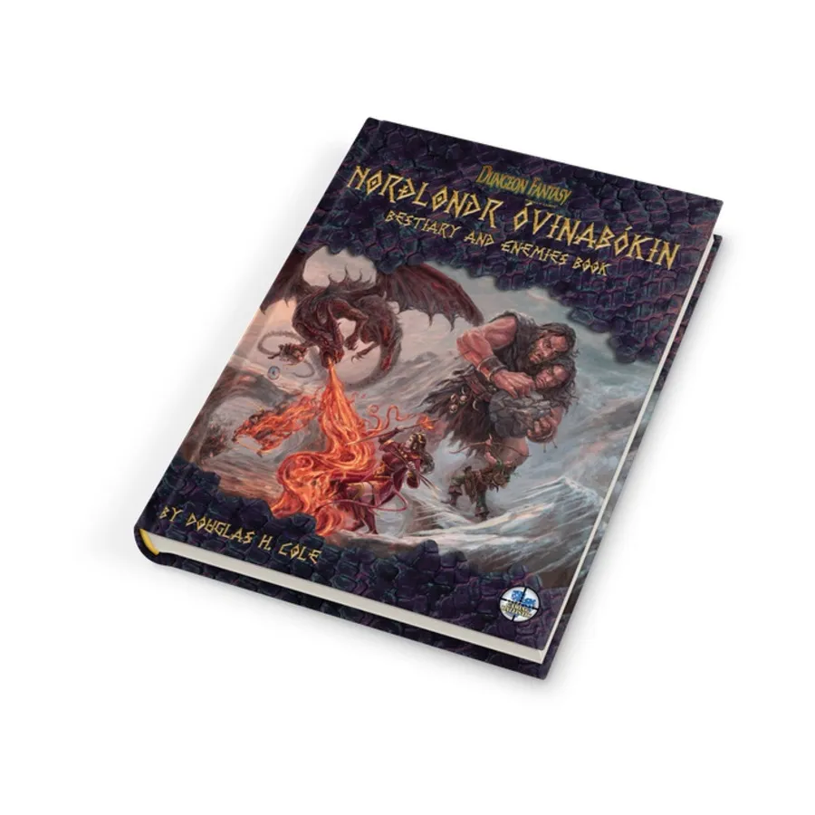 

Nordlondr Ovinabokin - Bestiary and Enemies Book, Dungeon Fantasy (Gaming Ballistic), твердый переплет